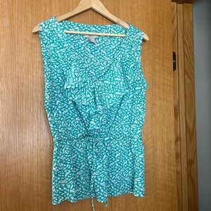 Green Banana Republic sleeveless top